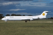 EUjet Fokker 100 (EI-DBE) at  Dublin, Ireland