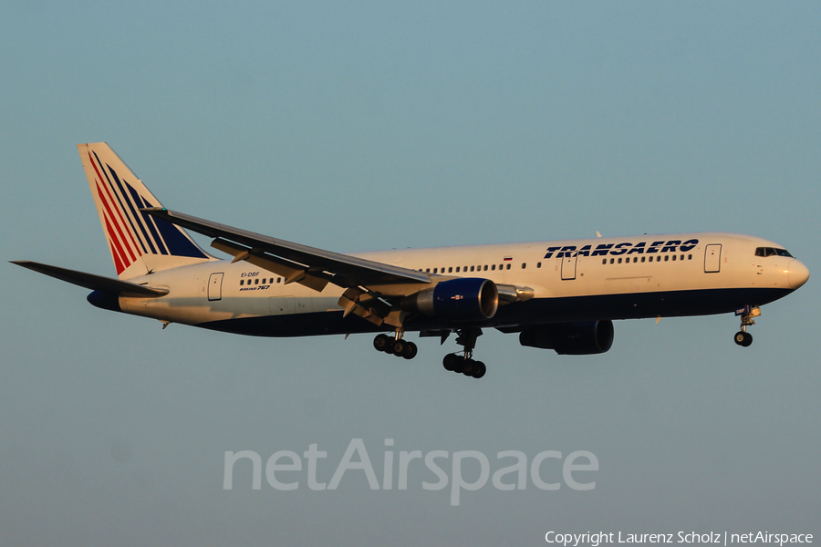 Transaero Airlines Boeing 767-3Q8(ER) (EI-DBF) | Photo 63152