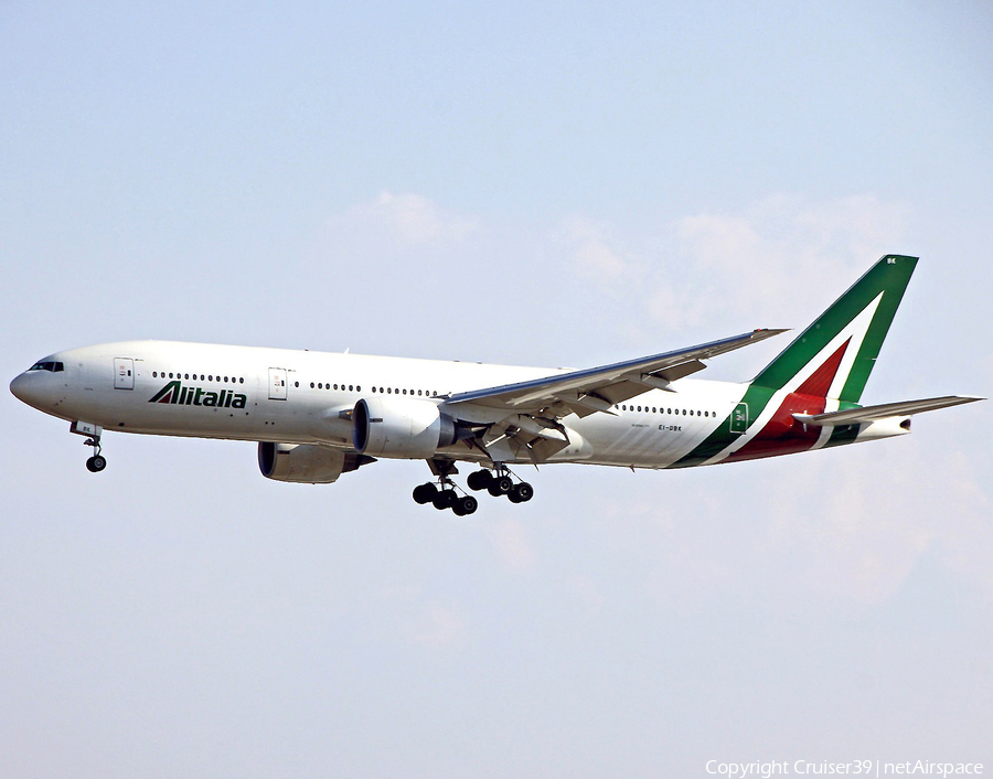 Alitalia Boeing 777-243(ER) (EI-DBK) | Photo 265299
