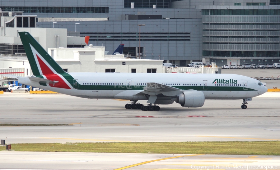 Alitalia Boeing 777-243(ER) (EI-DBK) | Photo 313149
