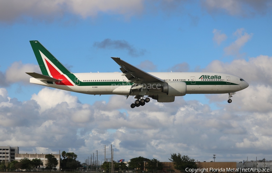 Alitalia Boeing 777-243(ER) (EI-DBK) | Photo 543352