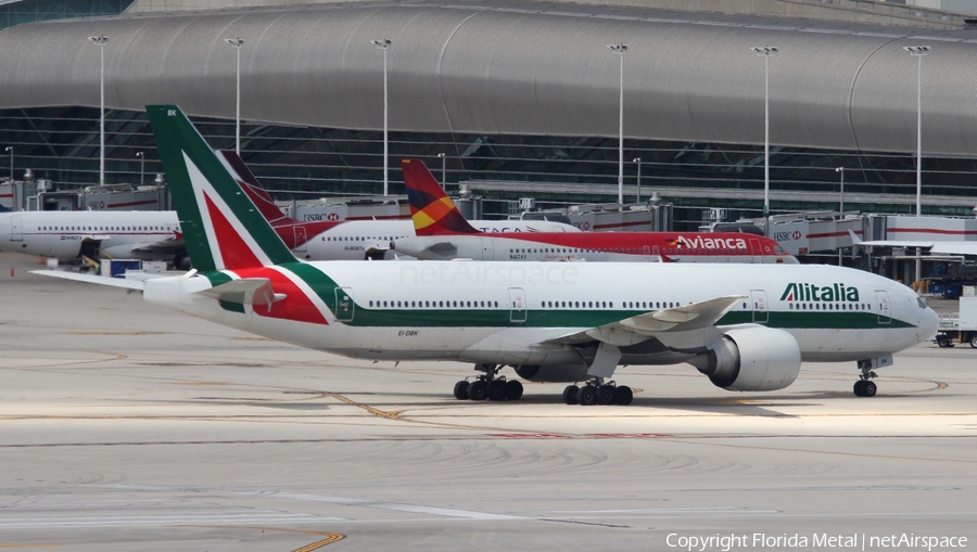 Alitalia Boeing 777-243(ER) (EI-DBK) | Photo 577407