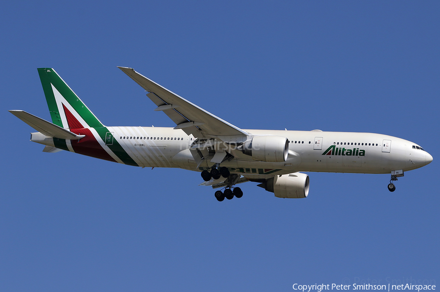 Alitalia Boeing 777-243(ER) (EI-DBL) | Photo 388552