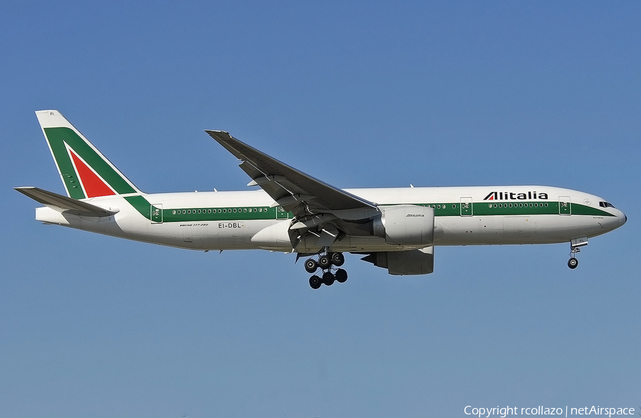 Alitalia Boeing 777-243(ER) (EI-DBL) | Photo 418162