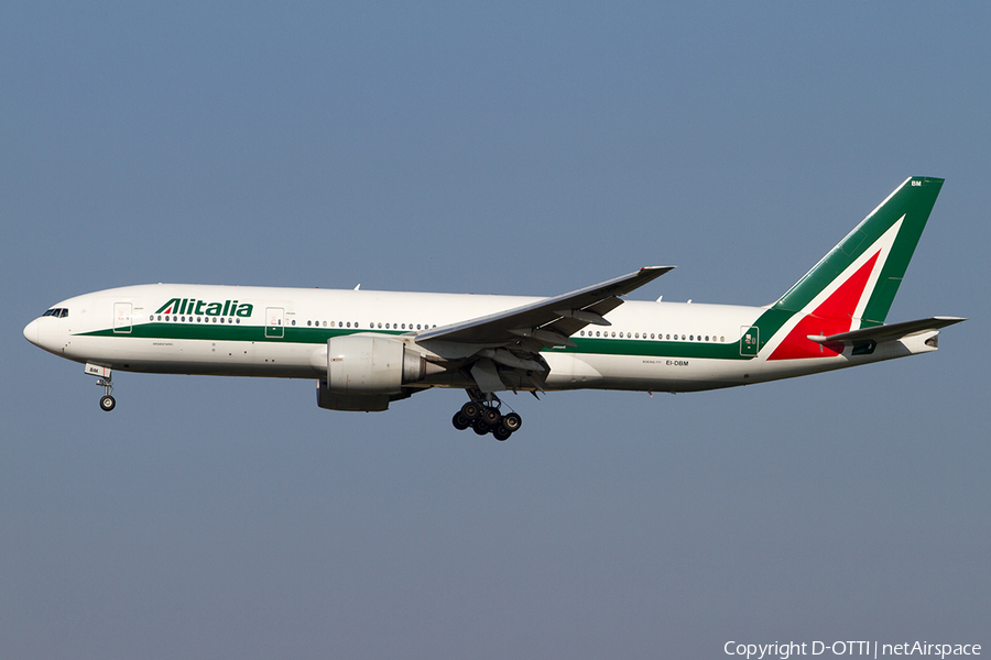 Alitalia Boeing 777-243(ER) (EI-DBM) | Photo 507116