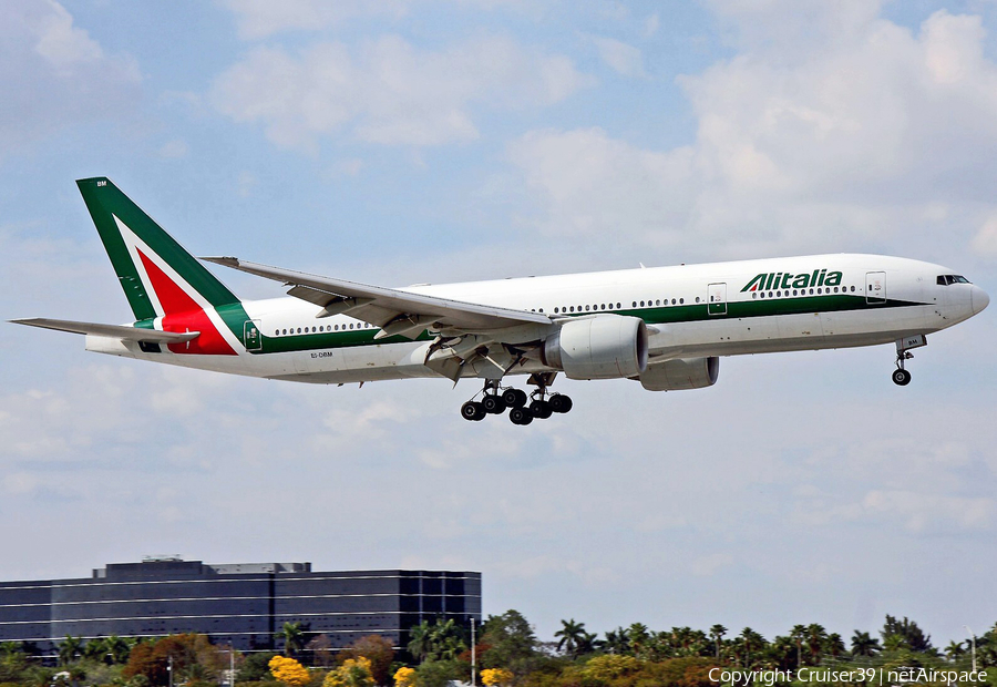 Alitalia Boeing 777-243(ER) (EI-DBM) | Photo 100883