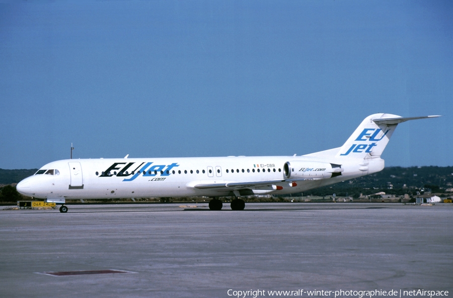 EUjet Fokker 100 (EI-DBR) | Photo 405191