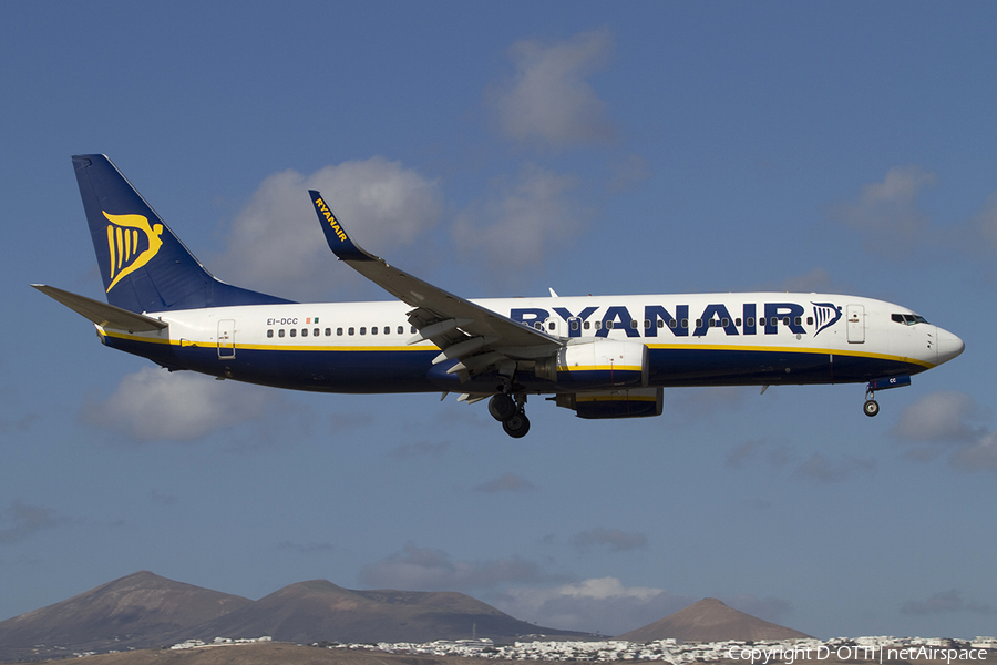 Ryanair Boeing 737-8AS (EI-DCC) | Photo 327342
