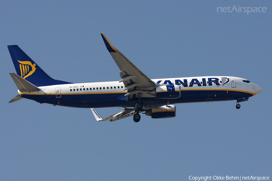 Ryanair Boeing 737-8AS (EI-DCF) | Photo 52072