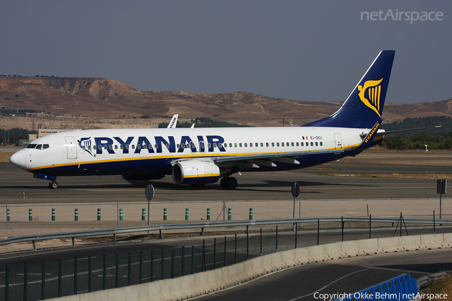 Ryanair Boeing 737-8AS (EI-DCI) | Photo 52073