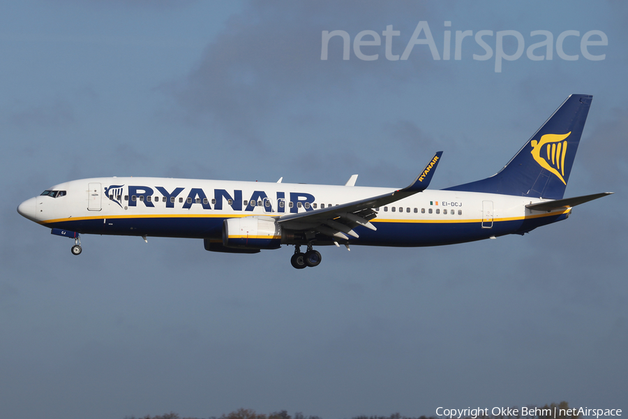 Ryanair Boeing 737-8AS (EI-DCJ) | Photo 161807