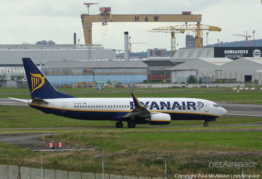 Ryanair Boeing 737-8AS (EI-DCK) | Photo 4175