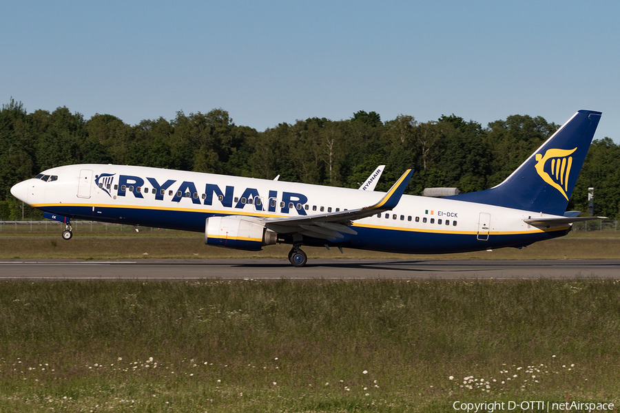 Ryanair Boeing 737-8AS (EI-DCK) | Photo 166232
