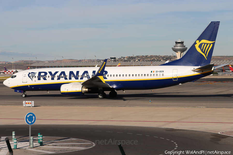 Ryanair Boeing 737-8AS (EI-DCK) | Photo 674036