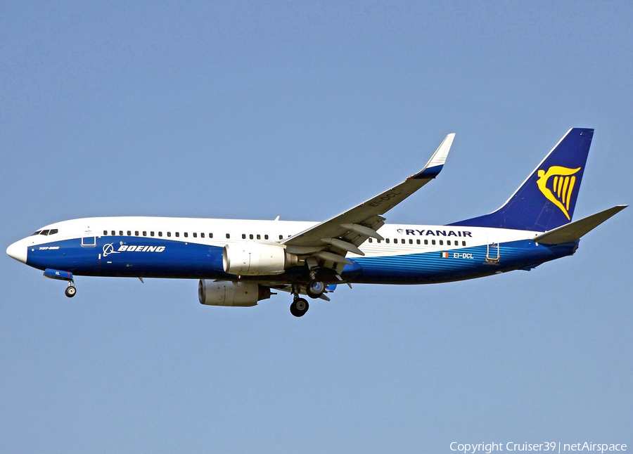 Ryanair Boeing 737-8AS (EI-DCL) | Photo 278055