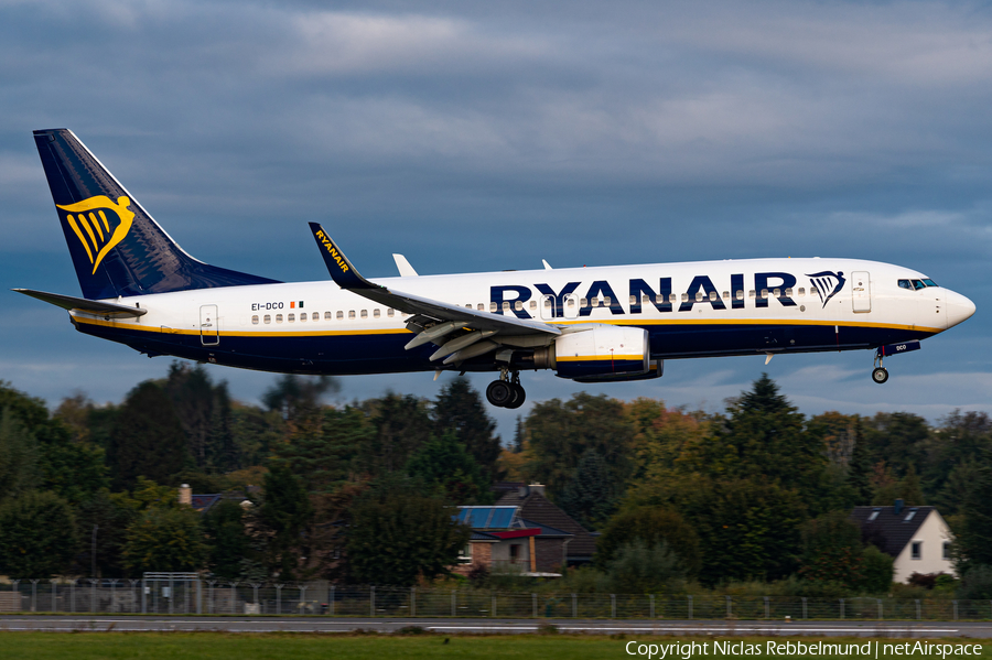 Ryanair Boeing 737-8AS (EI-DCO) | Photo 407198