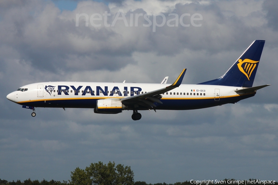 Ryanair Boeing 737-8AS (EI-DCO) | Photo 529403