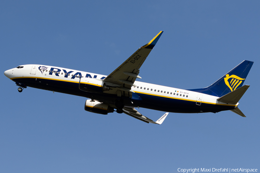 Ryanair Boeing 737-8AS (EI-DCX) | Photo 510249