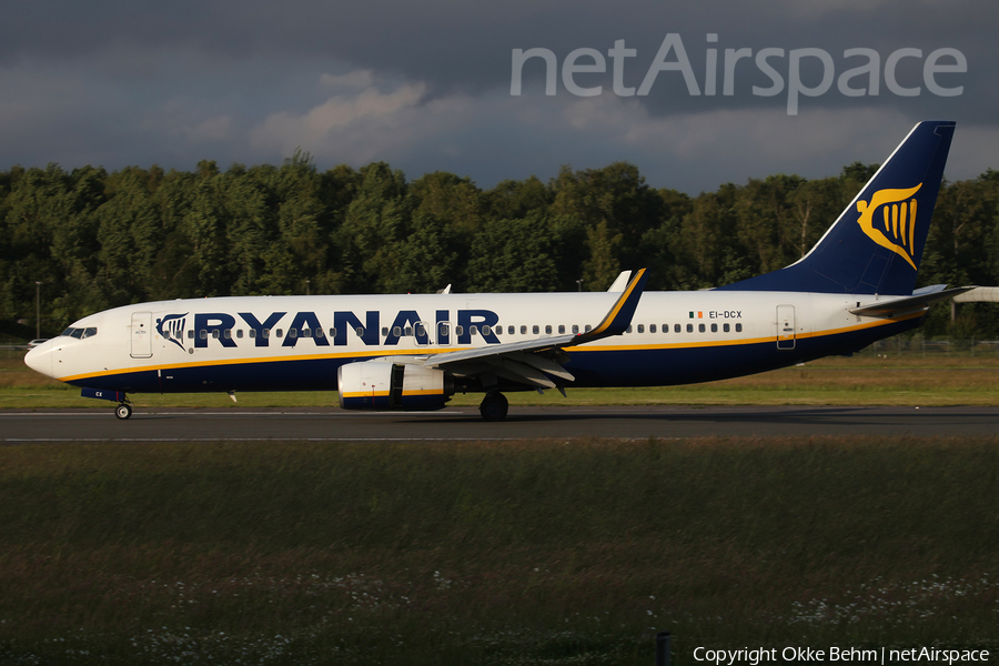 Ryanair Boeing 737-8AS (EI-DCX) | Photo 176118