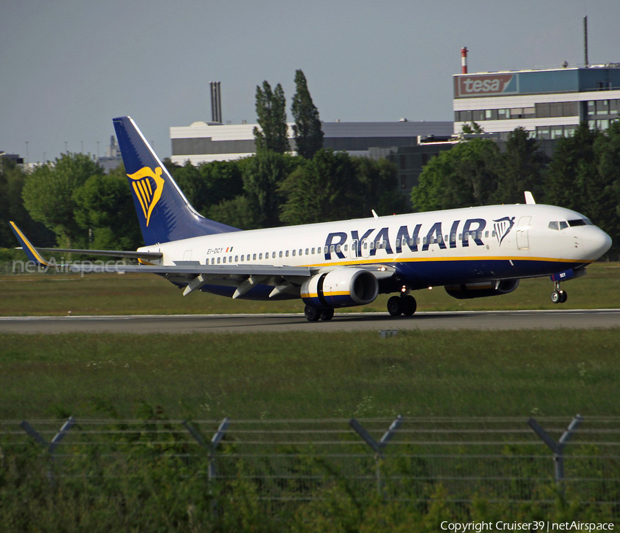 Ryanair Boeing 737-8AS (EI-DCY) | Photo 469681