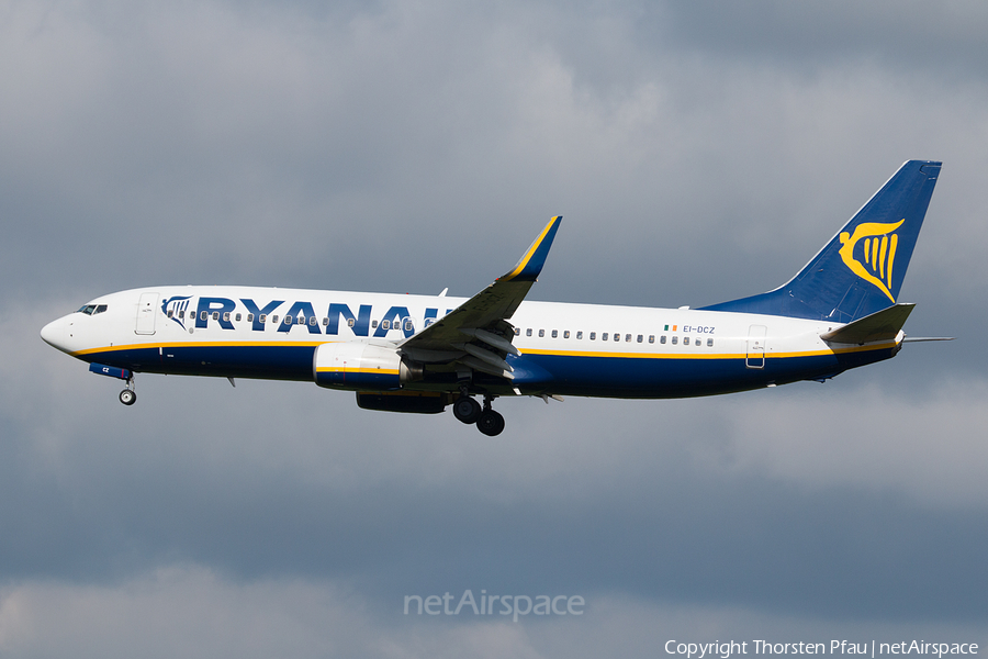 Ryanair Boeing 737-8AS (EI-DCZ) | Photo 61073