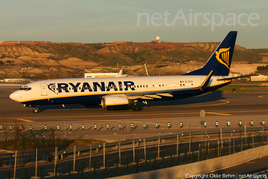 Ryanair Boeing 737-8AS (EI-DCZ) | Photo 75651
