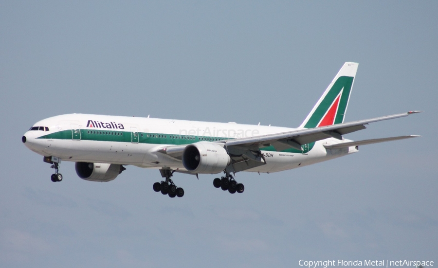 Alitalia Boeing 777-243(ER) (EI-DDH) | Photo 297932