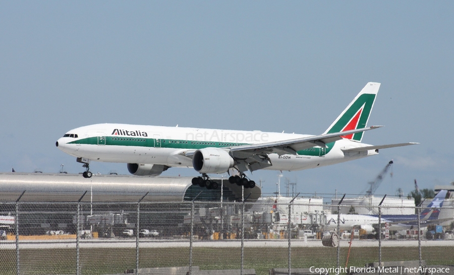 Alitalia Boeing 777-243(ER) (EI-DDH) | Photo 577439