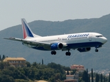 Transaero Airlines Boeing 737-4S3 (EI-DDK) at  Corfu - International, Greece