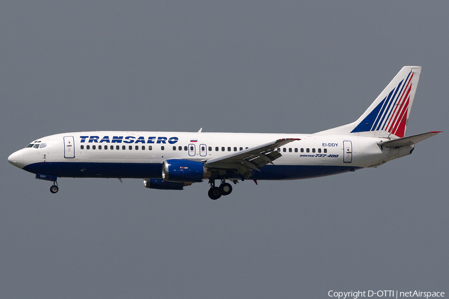 Transaero Airlines Boeing 737-4Y0 (EI-DDY) | Photo 201958