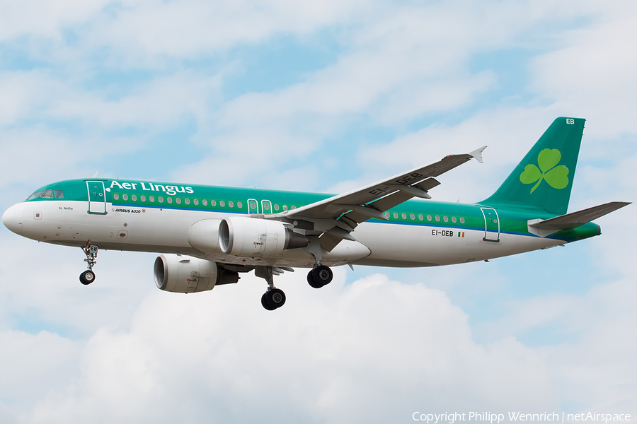 Aer Lingus Airbus A320-214 (EI-DEB) | Photo 193946