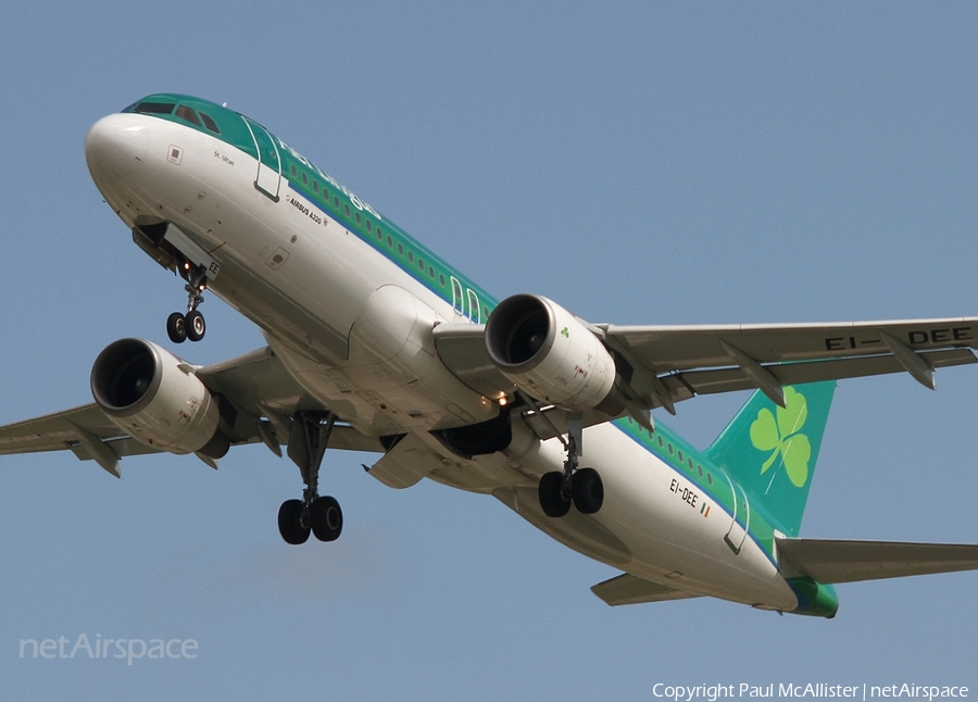 Aer Lingus Airbus A320-214 (EI-DEE) | Photo 25631