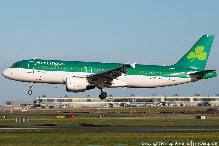 Aer Lingus Airbus A320-214 (EI-DEH) | Photo 292322
