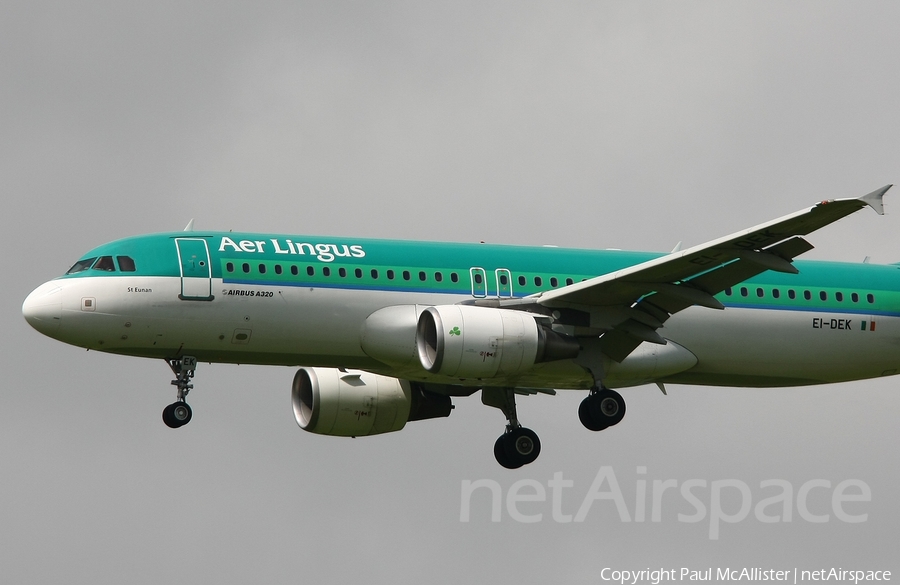 Aer Lingus Airbus A320-214 (EI-DEK) | Photo 392723