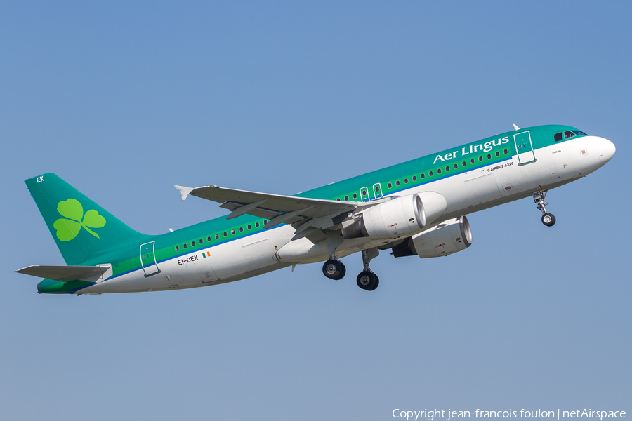 Aer Lingus Airbus A320-214 (EI-DEK) | Photo 160992