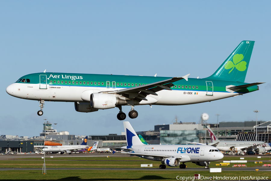Aer Lingus Airbus A320-214 (EI-DEK) | Photo 207137
