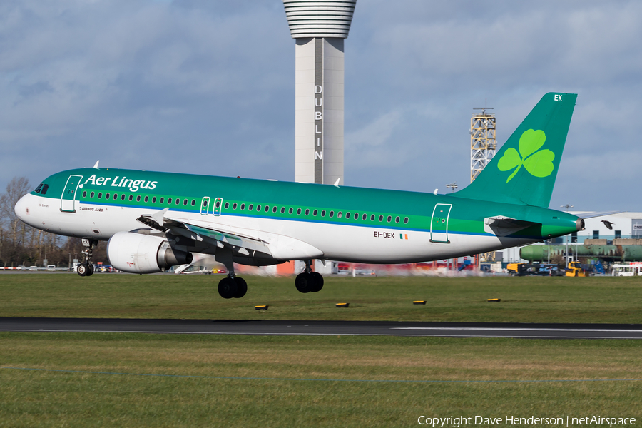 Aer Lingus Airbus A320-214 (EI-DEK) | Photo 298925