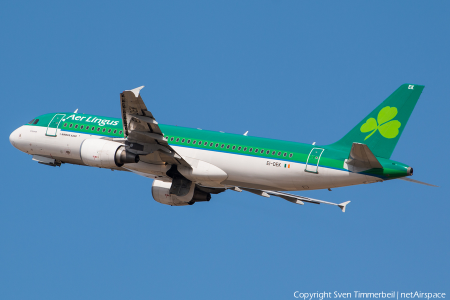 Aer Lingus Airbus A320-214 (EI-DEK) | Photo 343038