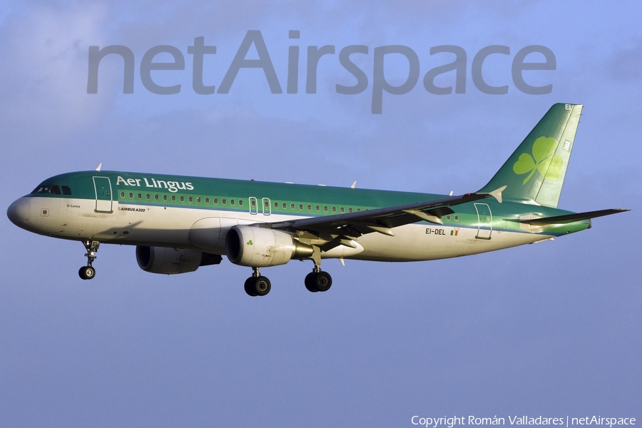 Aer Lingus Airbus A320-214 (EI-DEL) | Photo 335412