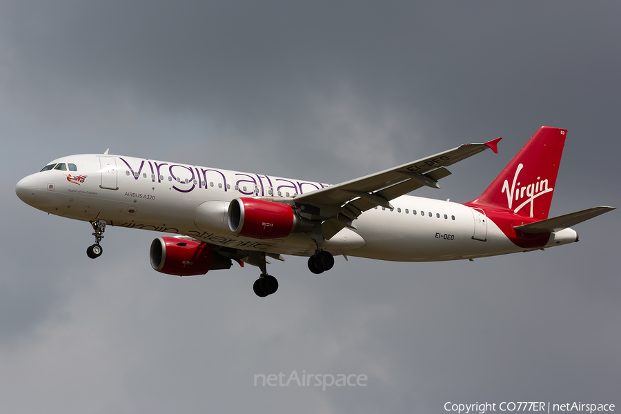 Virgin Atlantic Airways Airbus A320-214 (EI-DEO) | Photo 289658