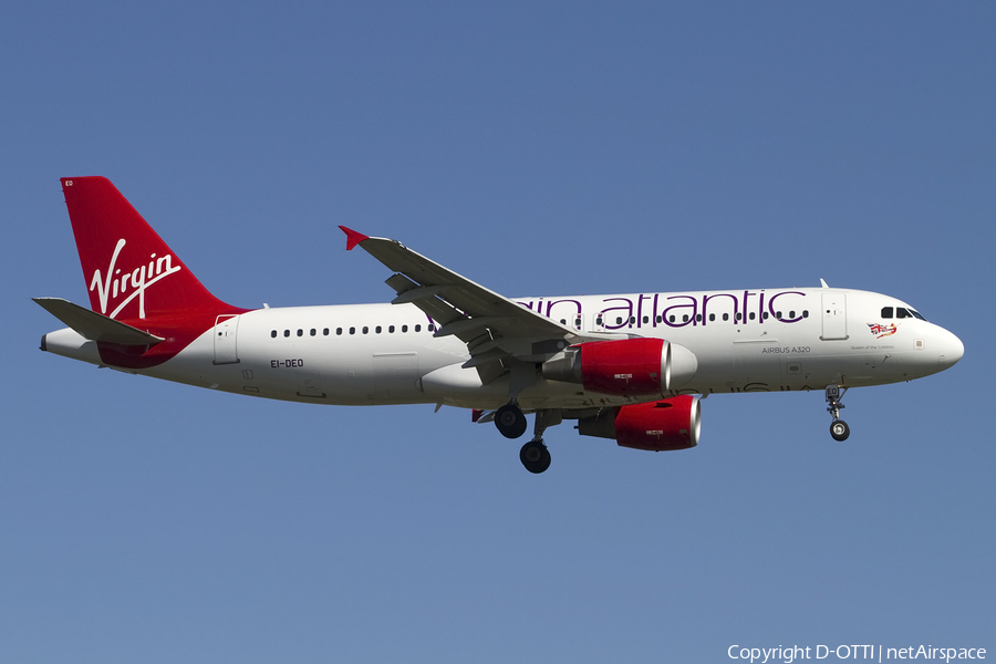 Virgin Atlantic Airways Airbus A320-214 (EI-DEO) | Photo 405611