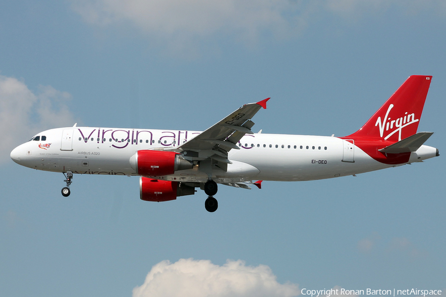 Virgin Atlantic Airways Airbus A320-214 (EI-DEO) | Photo 45621