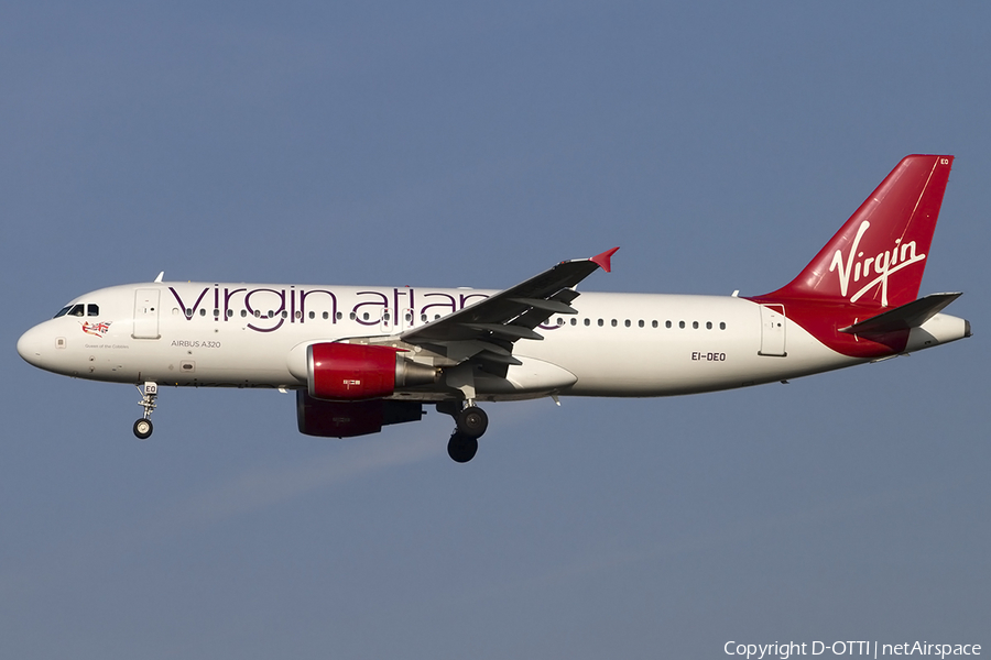 Virgin Atlantic Airways Airbus A320-214 (EI-DEO) | Photo 473507