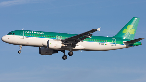 Aer Lingus Airbus A320-214 (EI-DER) at  Frankfurt am Main, Germany