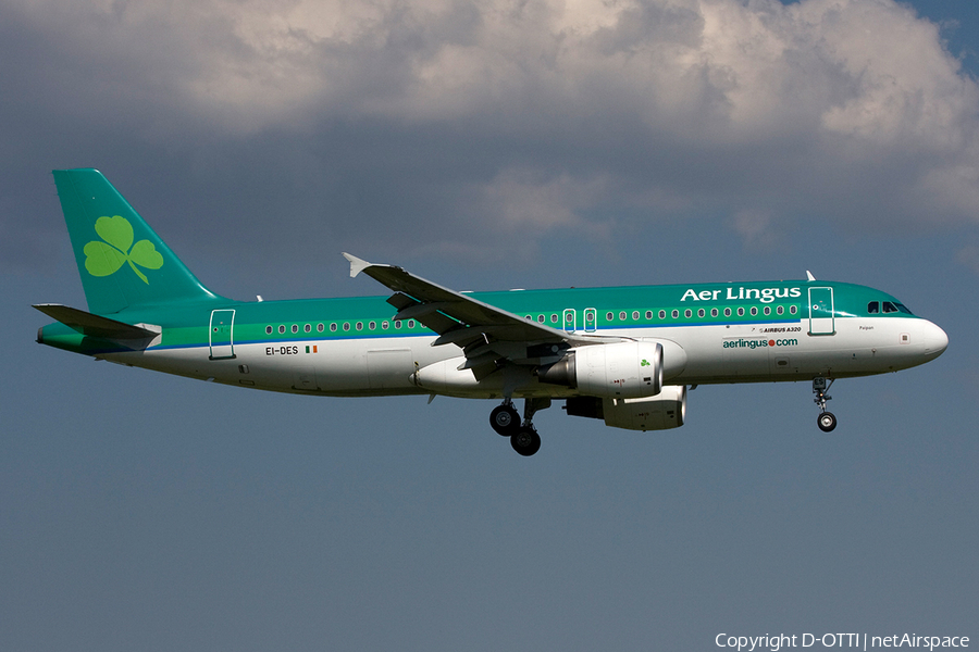Aer Lingus Airbus A320-214 (EI-DES) | Photo 267590