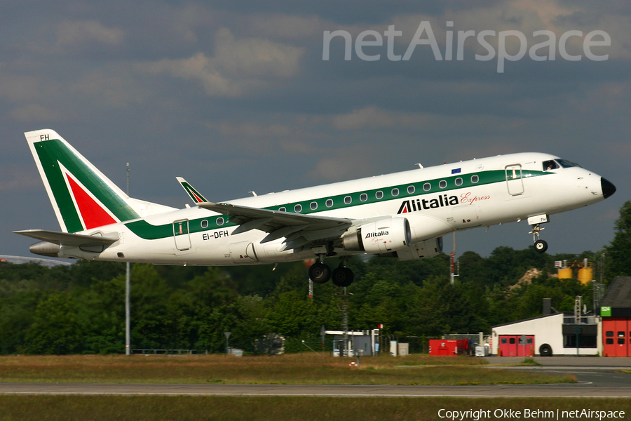 Alitalia Embraer ERJ-170LR (ERJ-170-100LR) (EI-DFH) | Photo 78992