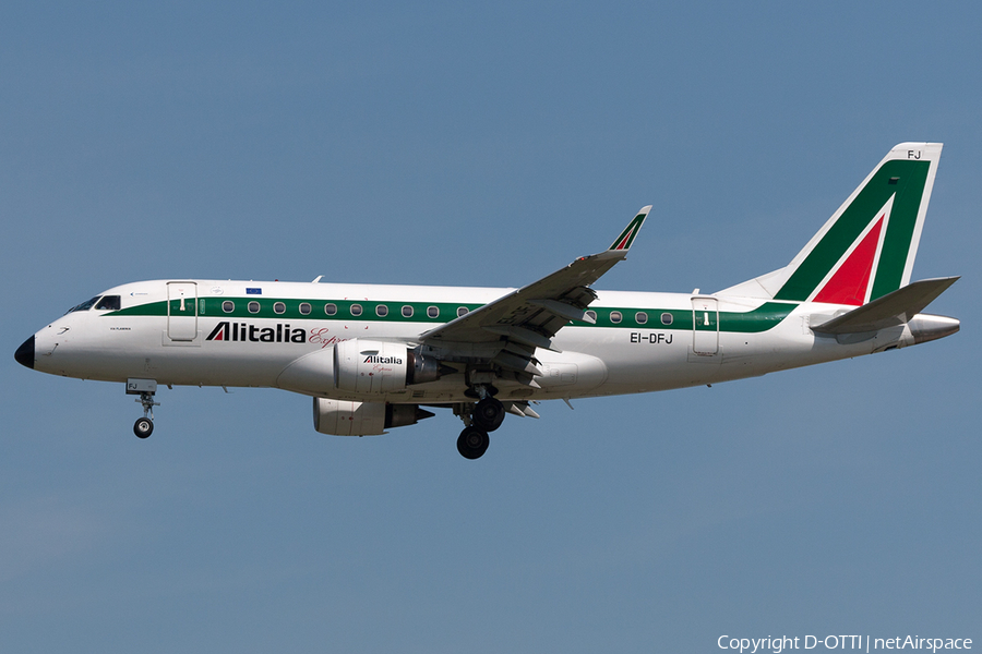 Alitalia Express Embraer ERJ-170LR (ERJ-170-100LR) (EI-DFJ) | Photo 201923