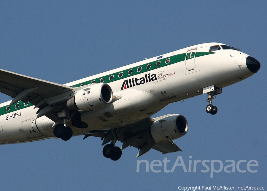 Alitalia Express Embraer ERJ-170LR (ERJ-170-100LR) (EI-DFJ) | Photo 35338