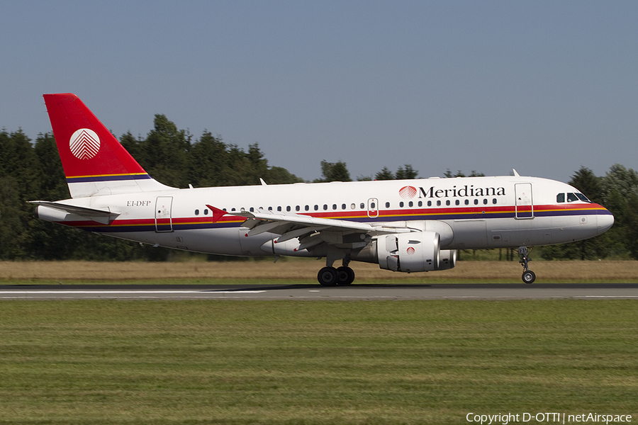 Meridiana Airbus A319-112 (EI-DFP) | Photo 388289