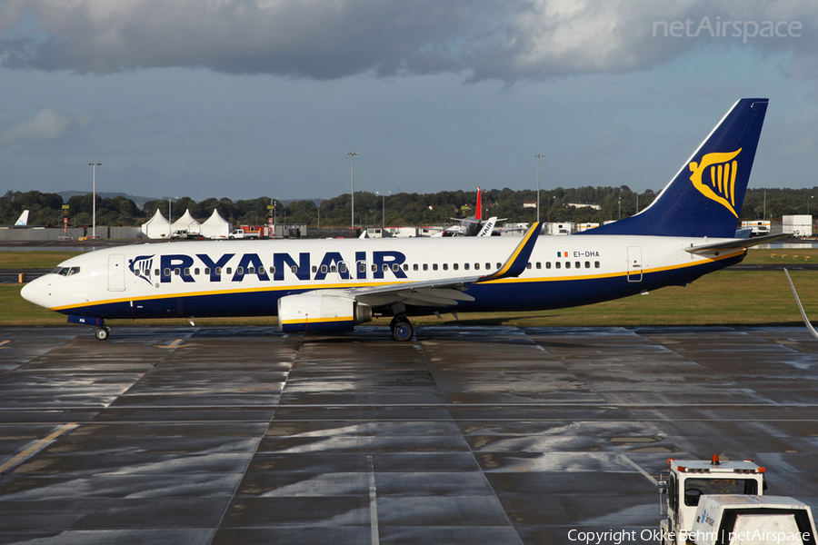 Ryanair Boeing 737-8AS (EI-DHA) | Photo 39735